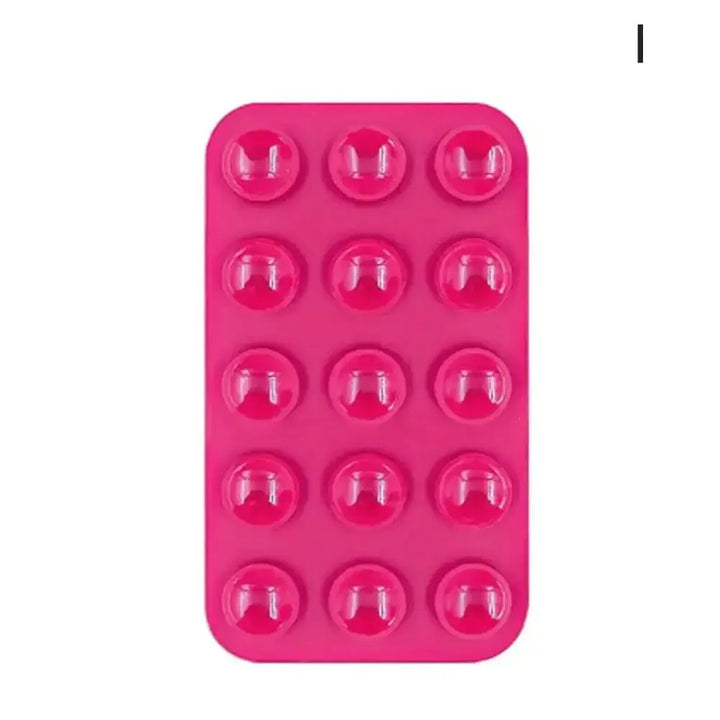 Strong Double-sided Suction Cup Anti Slip Silicone Suction Cups For Mobile Phones Mobile Phone Holder With 15 Silicone