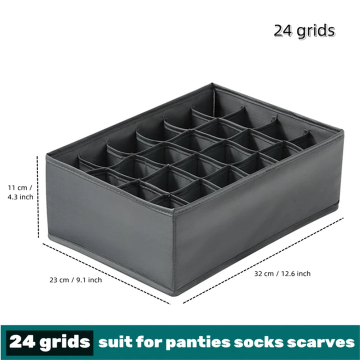 Drawer Underwear Socks Bra Storage Box Clothes Storage Organizer Underwear Bag Household Wardrobe Box Cabinet Drawer Organizer