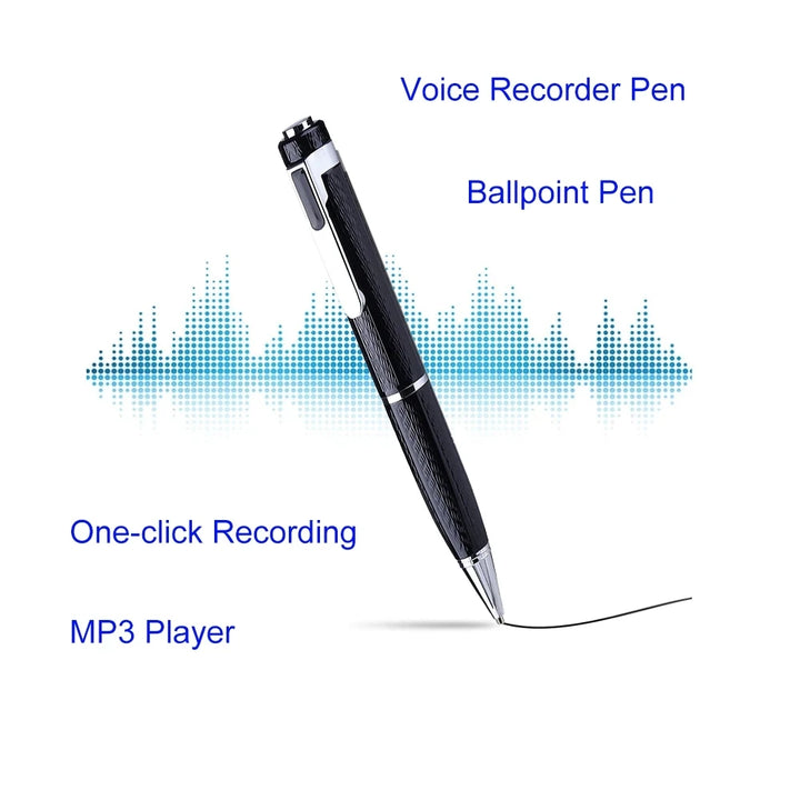 Digital Voice Recorder Pen Professional Audio Sound Recording activated long distance U Disk 8GB 16GB 32GB WAV 192Kpb Dictaphone