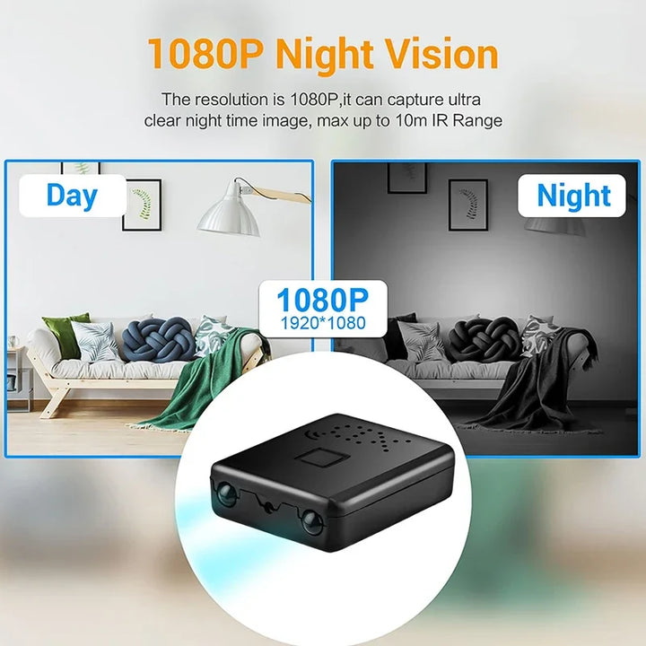 Mini Camera Full HD 4K WiFi 5G Night Vision Remote Security Monitoring Home Protection Waterproof Video Recorder