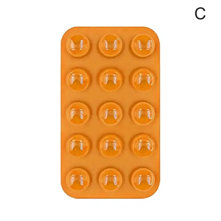 Strong Double-sided Suction Cup Anti Slip Silicone Suction Cups For Mobile Phones Mobile Phone Holder With 15 Silicone