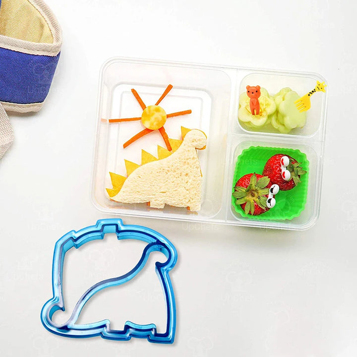 Sandwich Cutters Set for Children Food Cookie Bread Mold Maker Fruit and Vegetable Shapes Cutting Mould Baking Tools for Kids