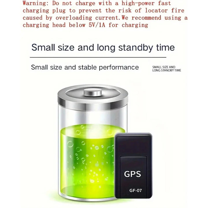 GPS Tracker Strong Magnetic Car Tracking Anti-Lost Anti-Theft Equipment Mini Portable Precise Positioning GPS Locator