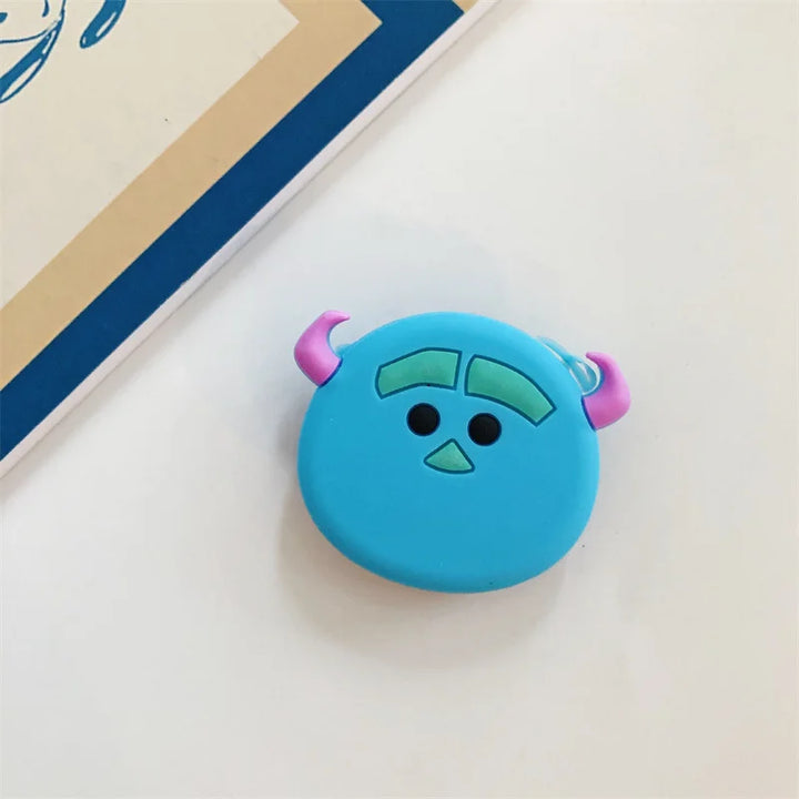 Cartoon Disney Mobile Phone Socket Stand Silicone Universal Bracket Expanding Stand Stretch Grip Phone Finger Holder