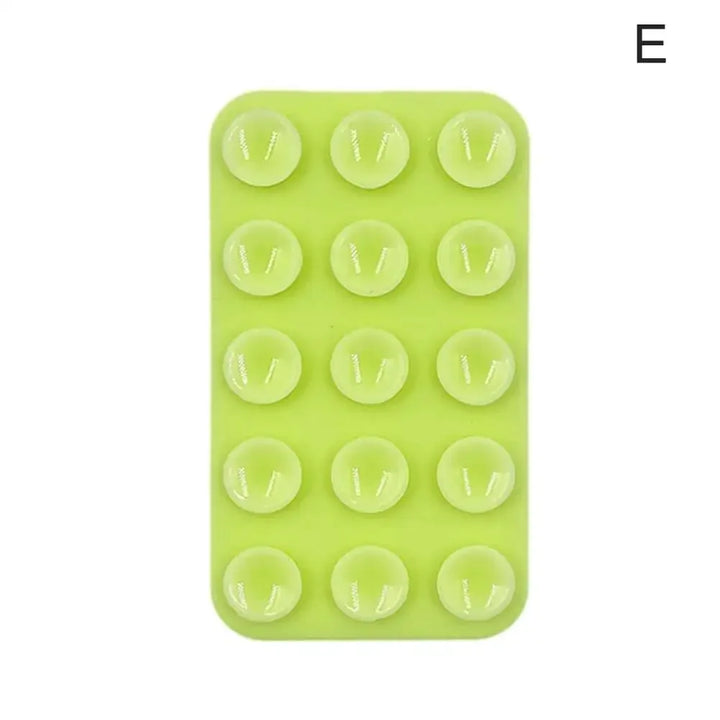 Strong Double-sided Suction Cup Anti Slip Silicone Suction Cups For Mobile Phones Mobile Phone Holder With 15 Silicone