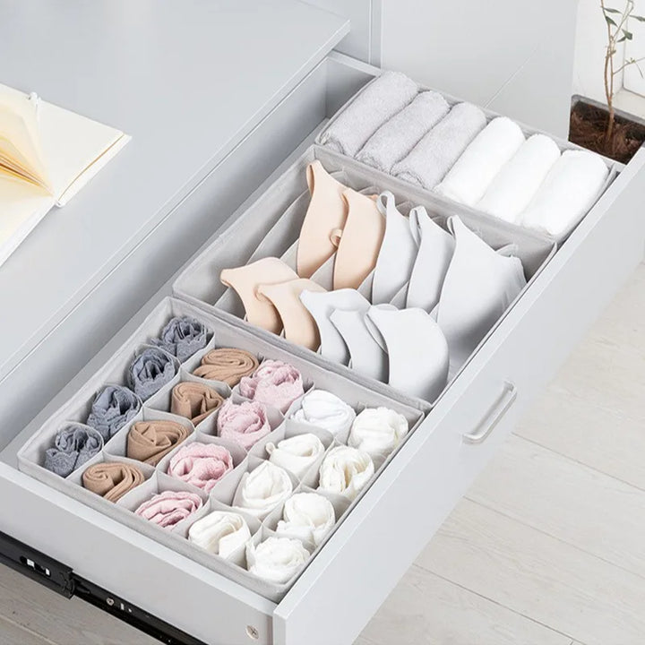 Drawer Underwear Socks Bra Storage Box Clothes Storage Organizer Underwear Bag Household Wardrobe Box Cabinet Drawer Organizer