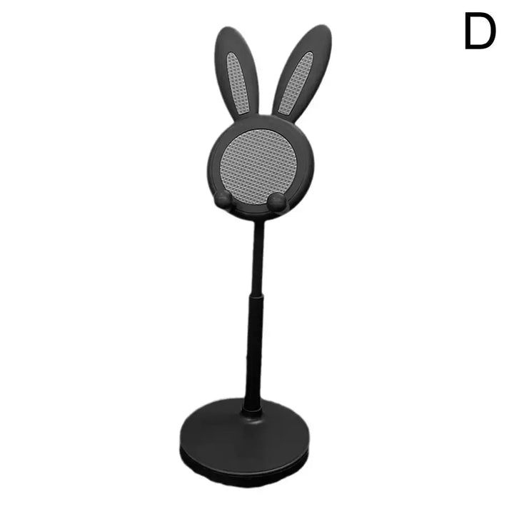 Cell Phone Stand,Angle Height Adjustable Bunny Phone Stand for Desk,Cute Rabbit Phone Holder Stand for Desk Mobile universal