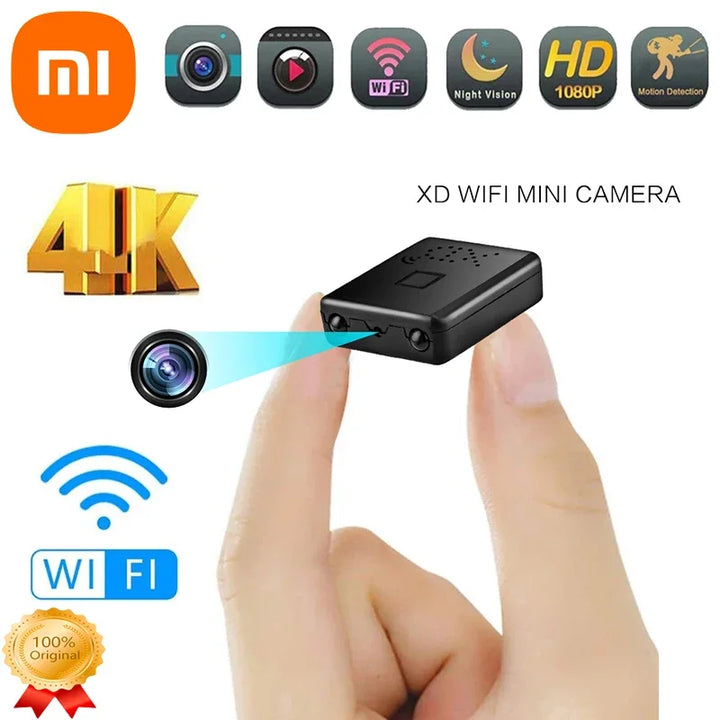 Mini Camera Full HD 4K WiFi 5G Night Vision Remote Security Monitoring Home Protection Waterproof Video Recorder