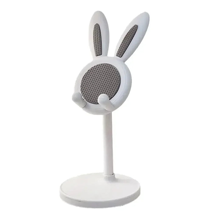 Cell Phone Stand,Angle Height Adjustable Bunny Phone Stand for Desk,Cute Rabbit Phone Holder Stand for Desk Mobile universal