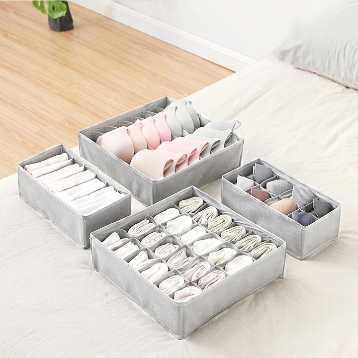 Drawer Underwear Socks Bra Storage Box Clothes Storage Organizer Underwear Bag Household Wardrobe Box Cabinet Drawer Organizer