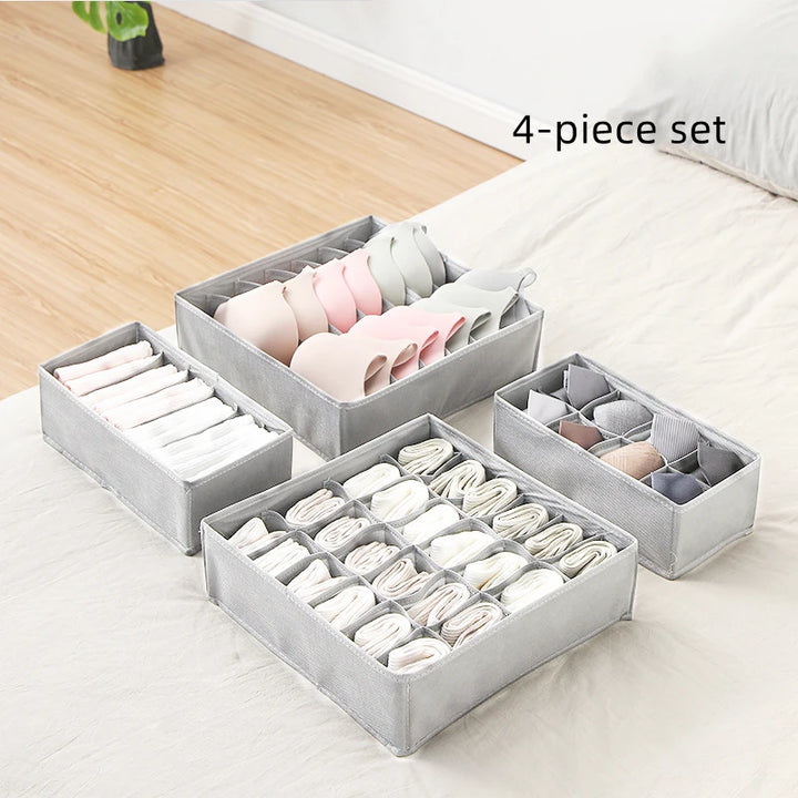 Drawer Underwear Socks Bra Storage Box Clothes Storage Organizer Underwear Bag Household Wardrobe Box Cabinet Drawer Organizer