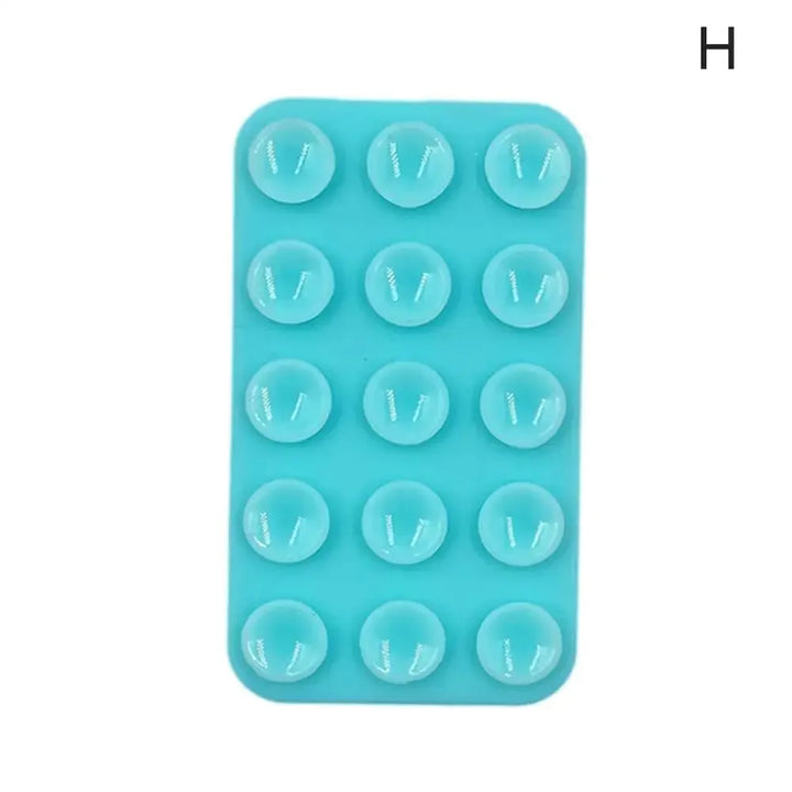 Strong Double-sided Suction Cup Anti Slip Silicone Suction Cups For Mobile Phones Mobile Phone Holder With 15 Silicone