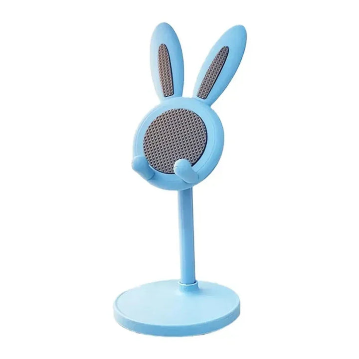 Cell Phone Stand,Angle Height Adjustable Bunny Phone Stand for Desk,Cute Rabbit Phone Holder Stand for Desk Mobile universal