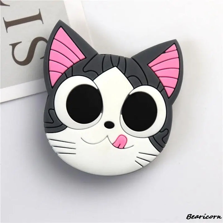 Cute Phone Socket Universal Cat Claw Paw Mobile Phone Stretch Bracket Cartoon Phone Stand Finger Holder